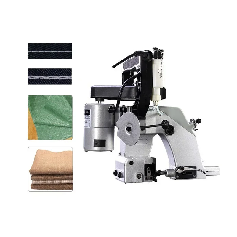 Home Textiles Industry - 工業用電動ミシン自動シーリングマシンキットバッグクローザーステッチングマシン家庭用ポータブルテキスタイルツール220V