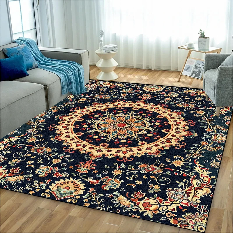 ヴィンテージペルシャ風エリアラグ 高級オリエンタルカーペット - Luxury Home Textiles Usa のレビューと価格