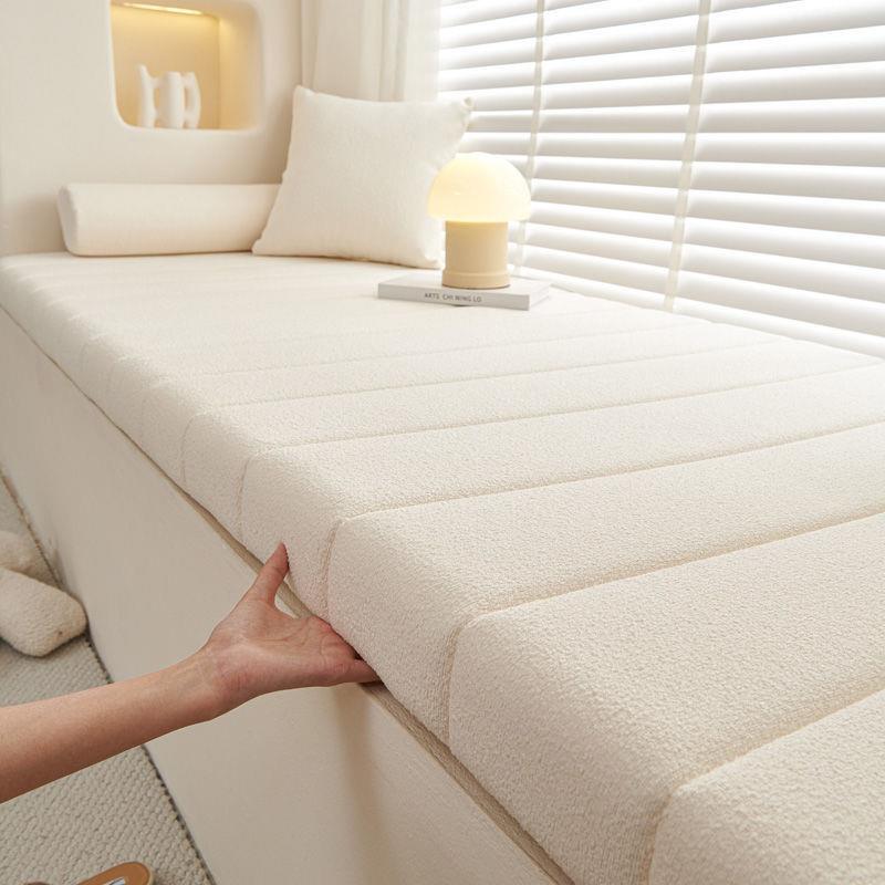 取り外し可能なテディベルベット窓用クッション、豪華でモダンな - Luxury Home Textiles Usa のレビューと価格