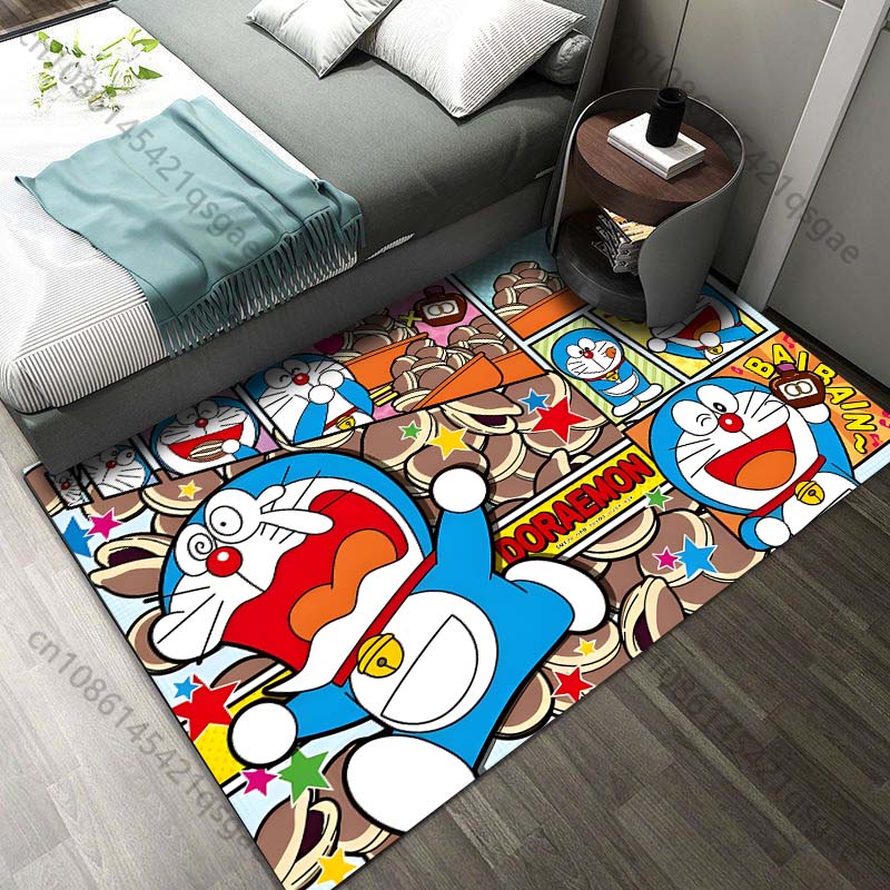 日本 D-ドラえもんと仲間たちプリントカーペット リビングル - Luxury Home Textiles Usa のレビューと価格
