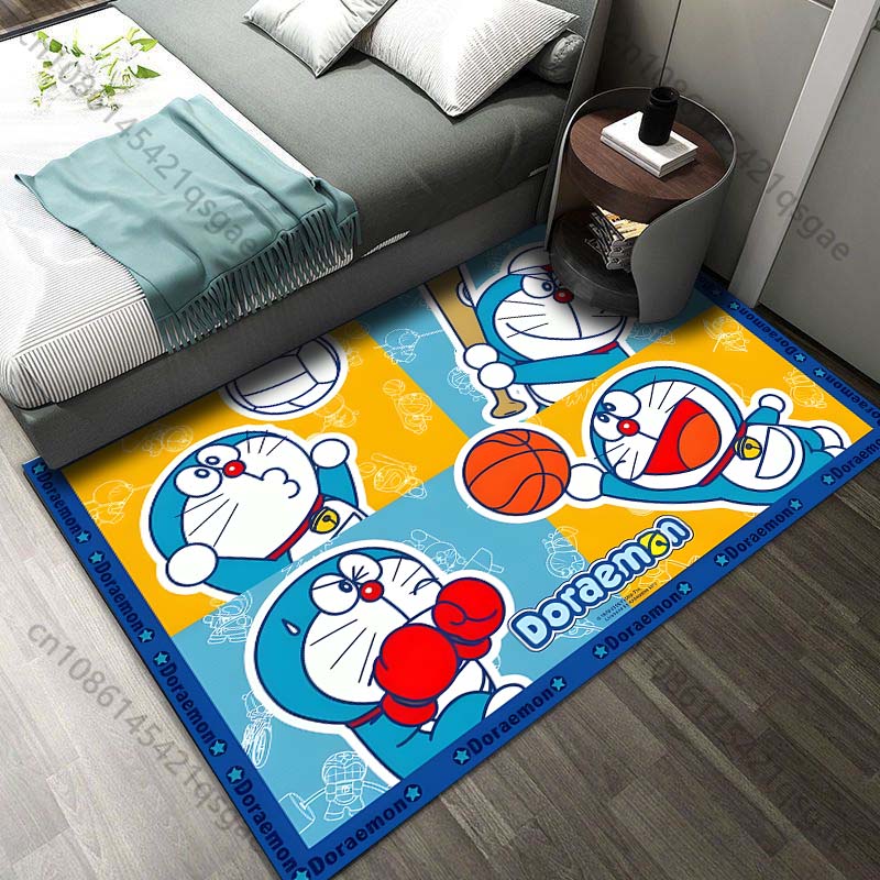 日本 D-ドラえもんと仲間たちプリントカーペット リビングル - Luxury Home Textiles Usa のレビューと価格
