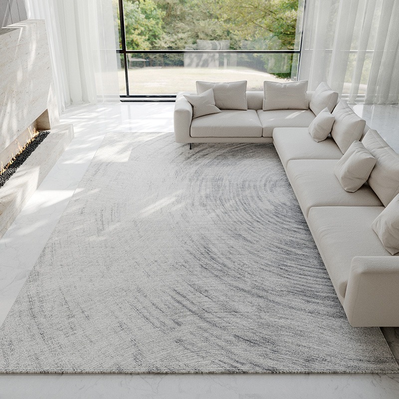 抽象的なライトグレーカーペットモダンで豪華な家の装飾敷物大面 - Luxury Home Textiles Usa のレビューと価格