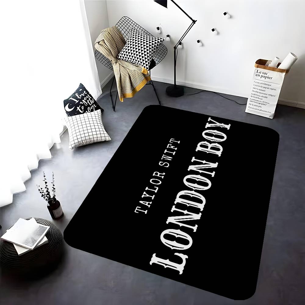 クラシック B-Boy L-London ロゴフロアマット長 - Home Textiles London のレビューと価格