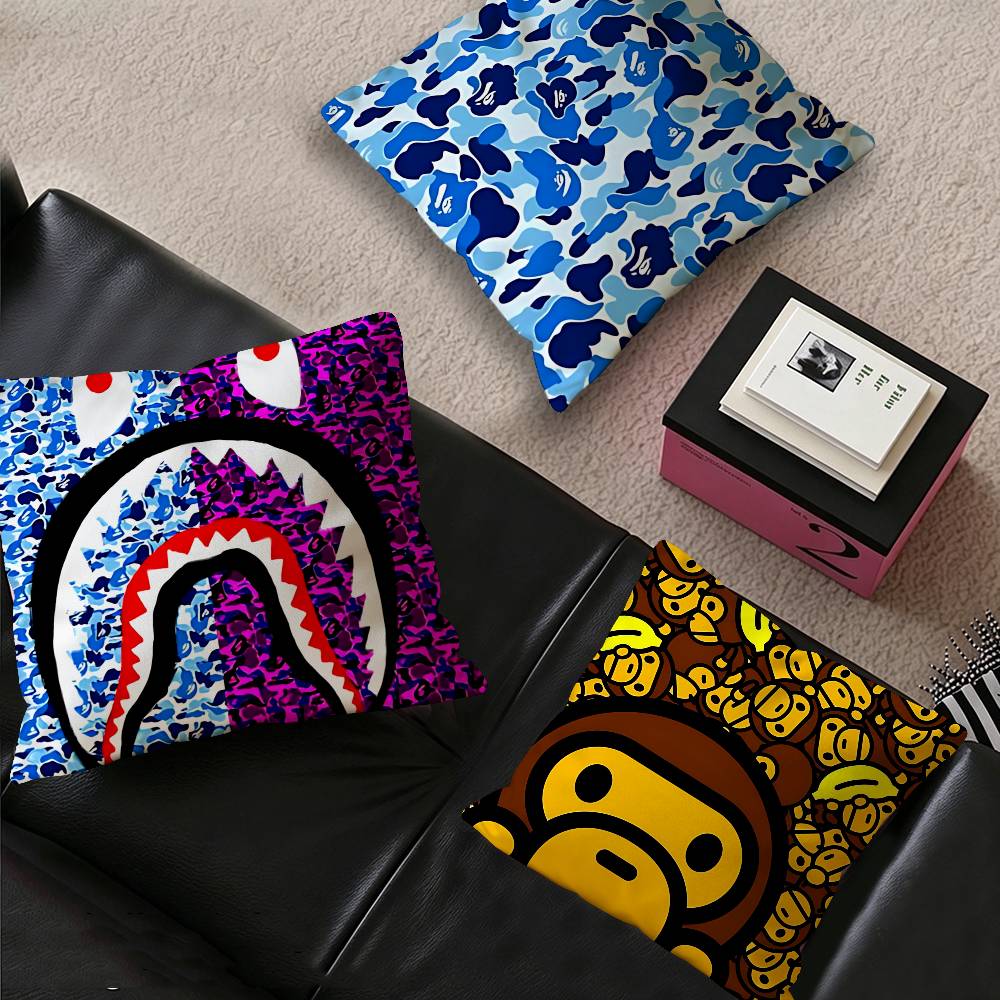ラグジュアリーB-Bapes枕ギフト ホームオフィス装飾 寝 - Luxury Home Textiles Usa のレビューと価格