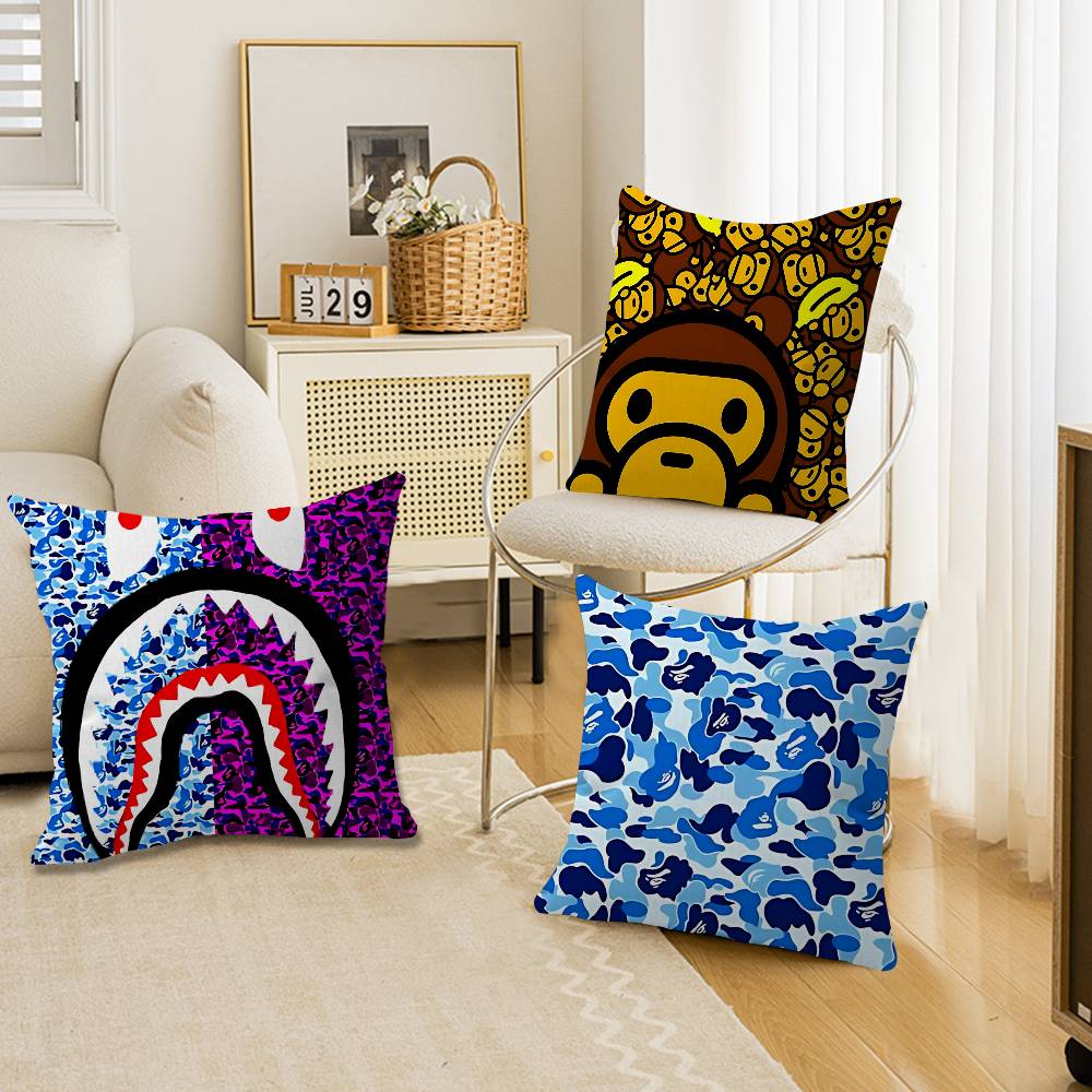 ラグジュアリーB-Bapes枕ギフト ホームオフィス装飾 寝 - Luxury Home Textiles Usa のレビューと価格