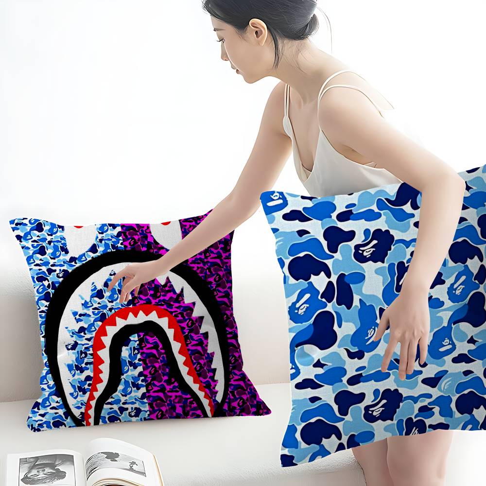 ラグジュアリーB-Bapes枕ギフト ホームオフィス装飾 寝 - Luxury Home Textiles Usa のレビューと価格