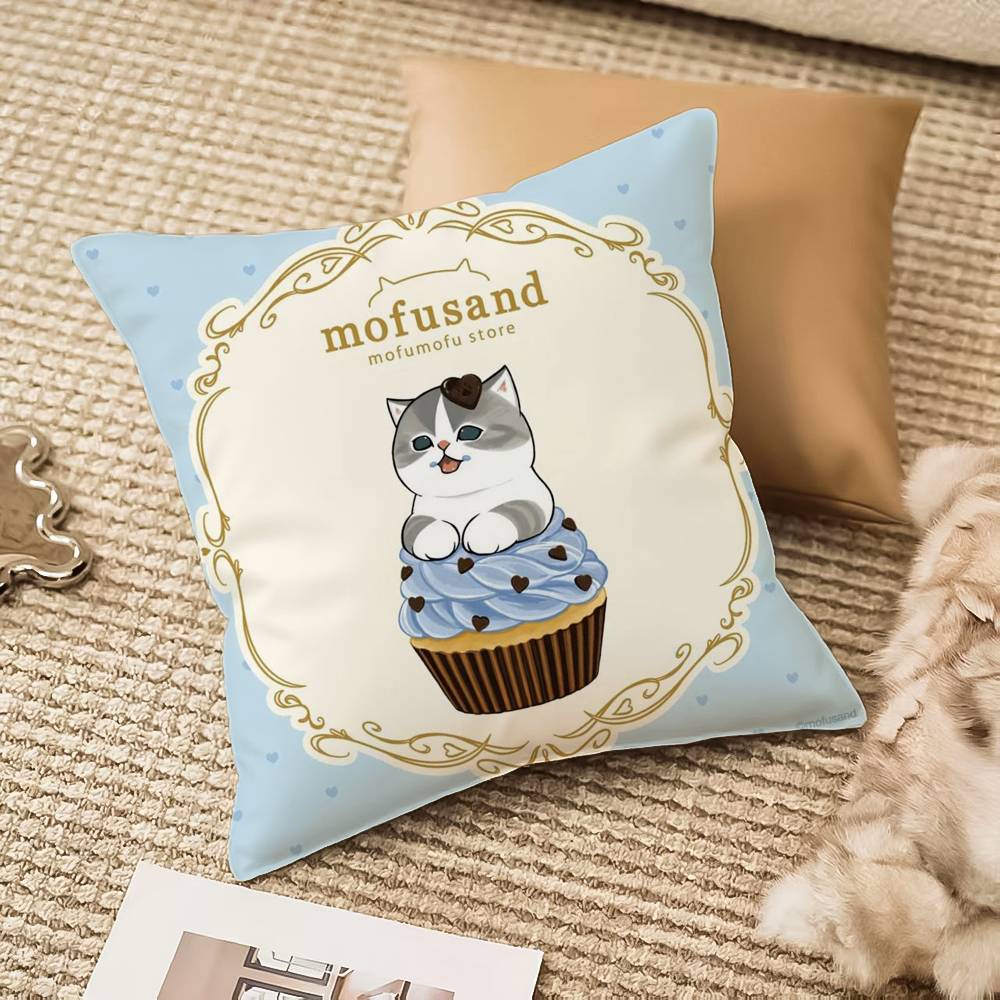 高級で可愛いモフサンド猫柄枕カバー 防ダニ 隠しファスナー  - Luxury Home Textiles Usa のレビューと価格